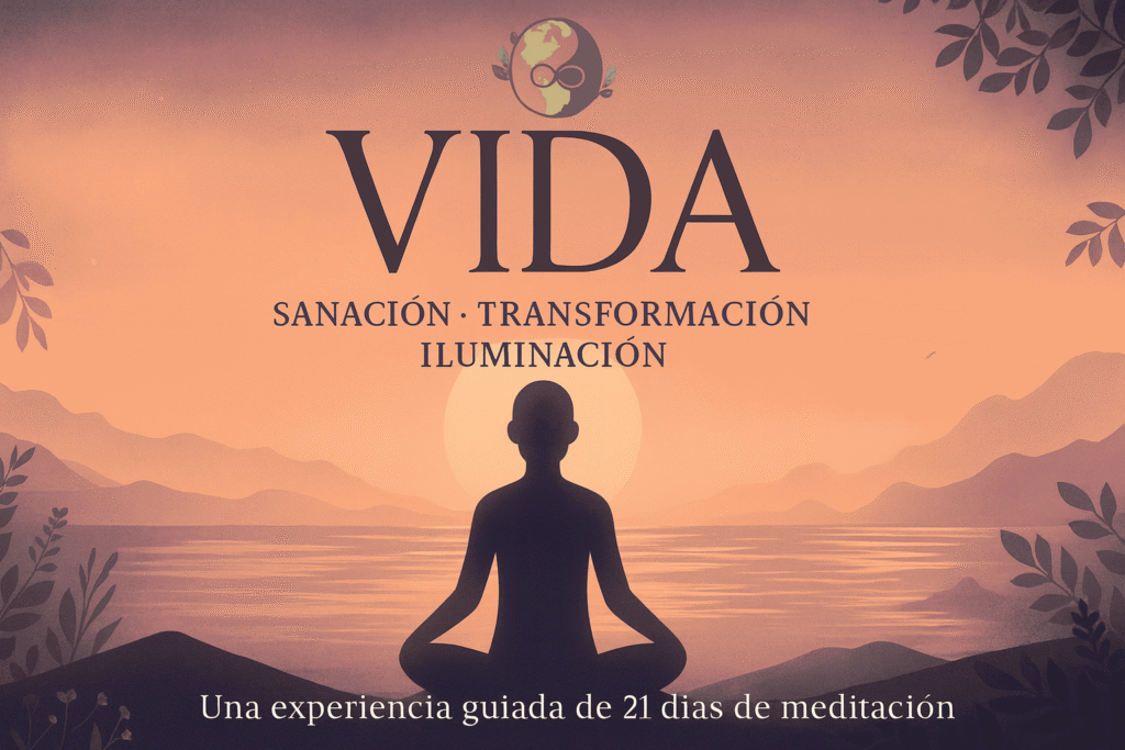 Portada del curso VIDA — Sanación, Transformación e Iluminación