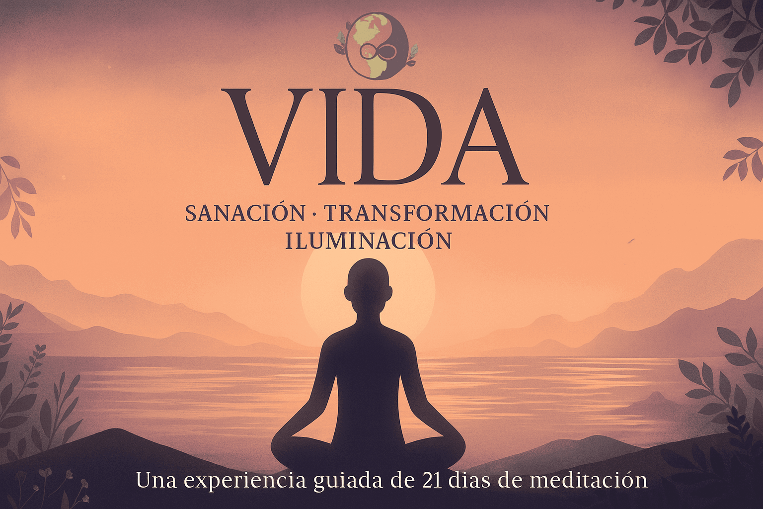 Portada del curso VIDA — Sanación, Transformación e Iluminación